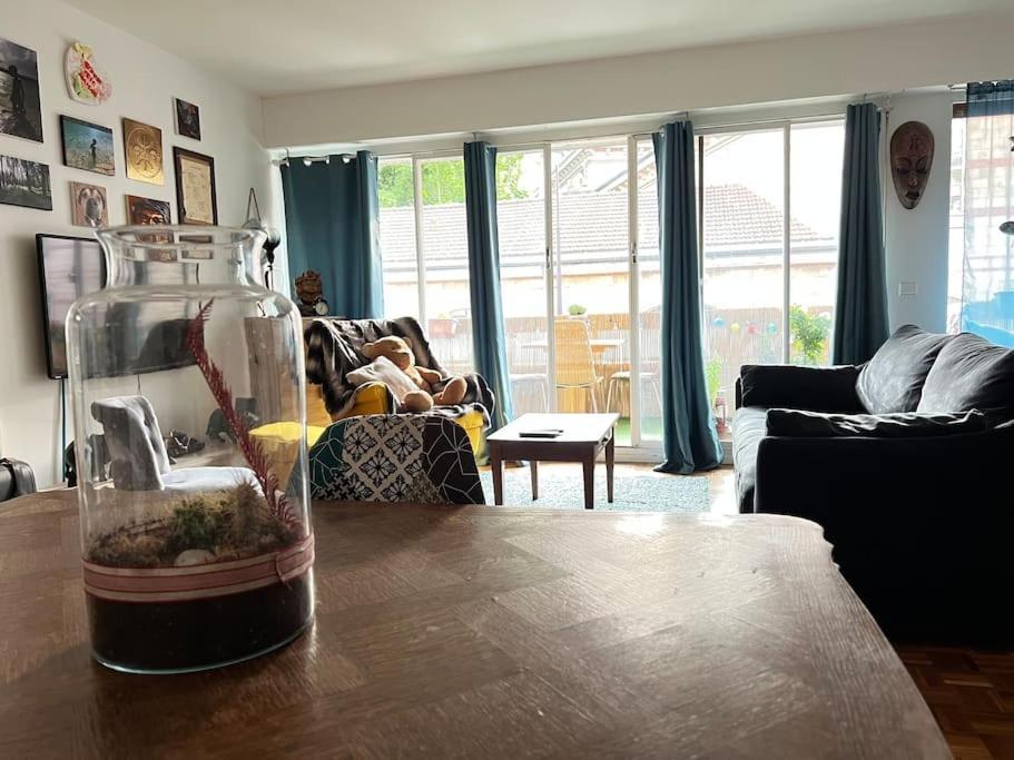 Grand Appartement Avec Balcon Et Parking Gratuit Sur Place Paris Dış mekan fotoğraf